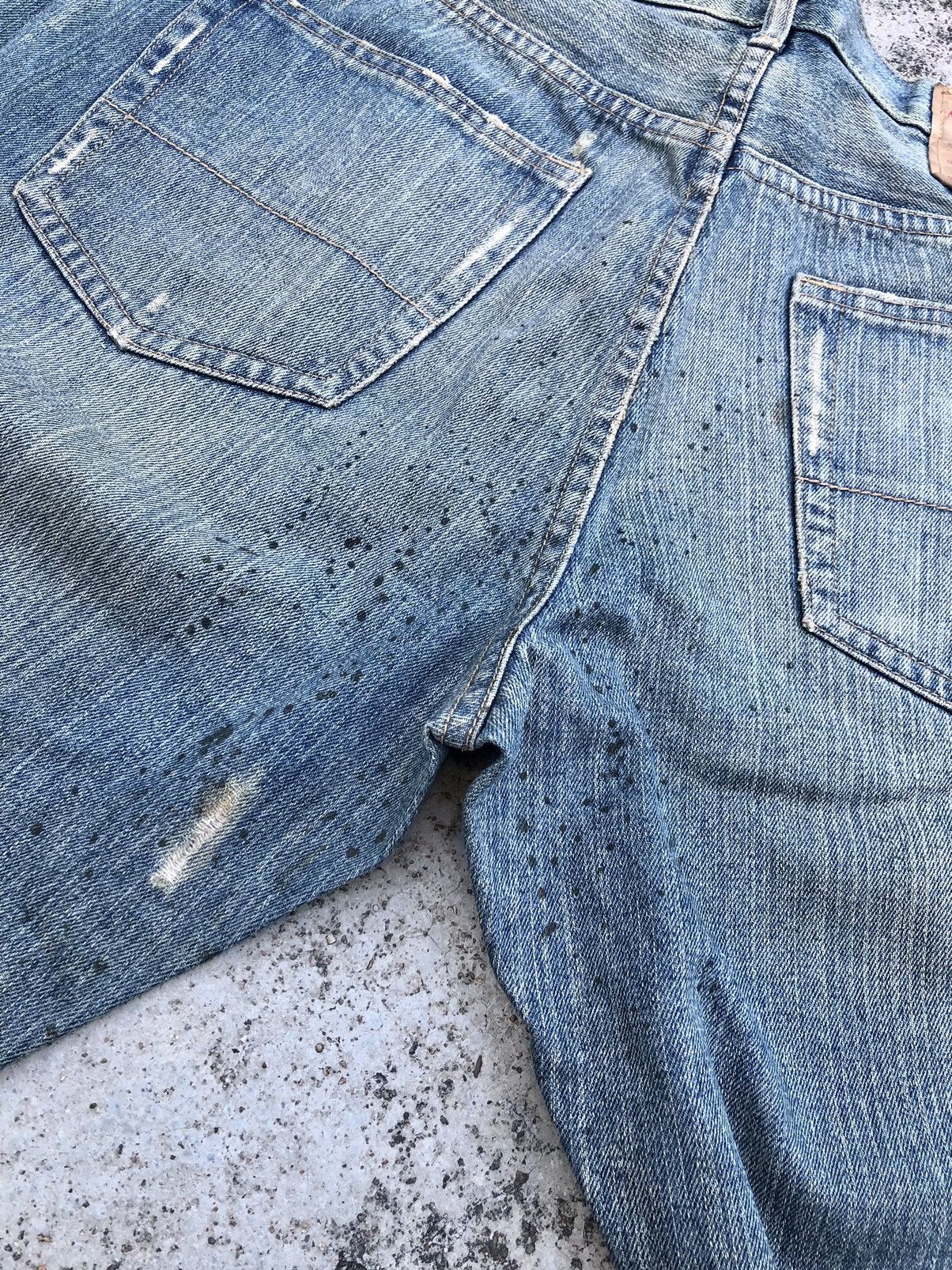 Abercrombie & Fitch PAINTED DISTRESSED DENIM BY ABERCROMBIE Size US 35 - 12 Thumbnail
