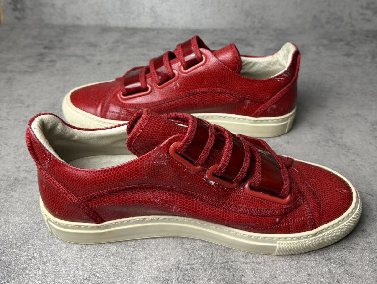 Raf Simons RAF SIMONS - S/S’11 VELCRO LOW TOP SNEAKERS Size US 7.5 / EU 40-41 - 8 Thumbnail