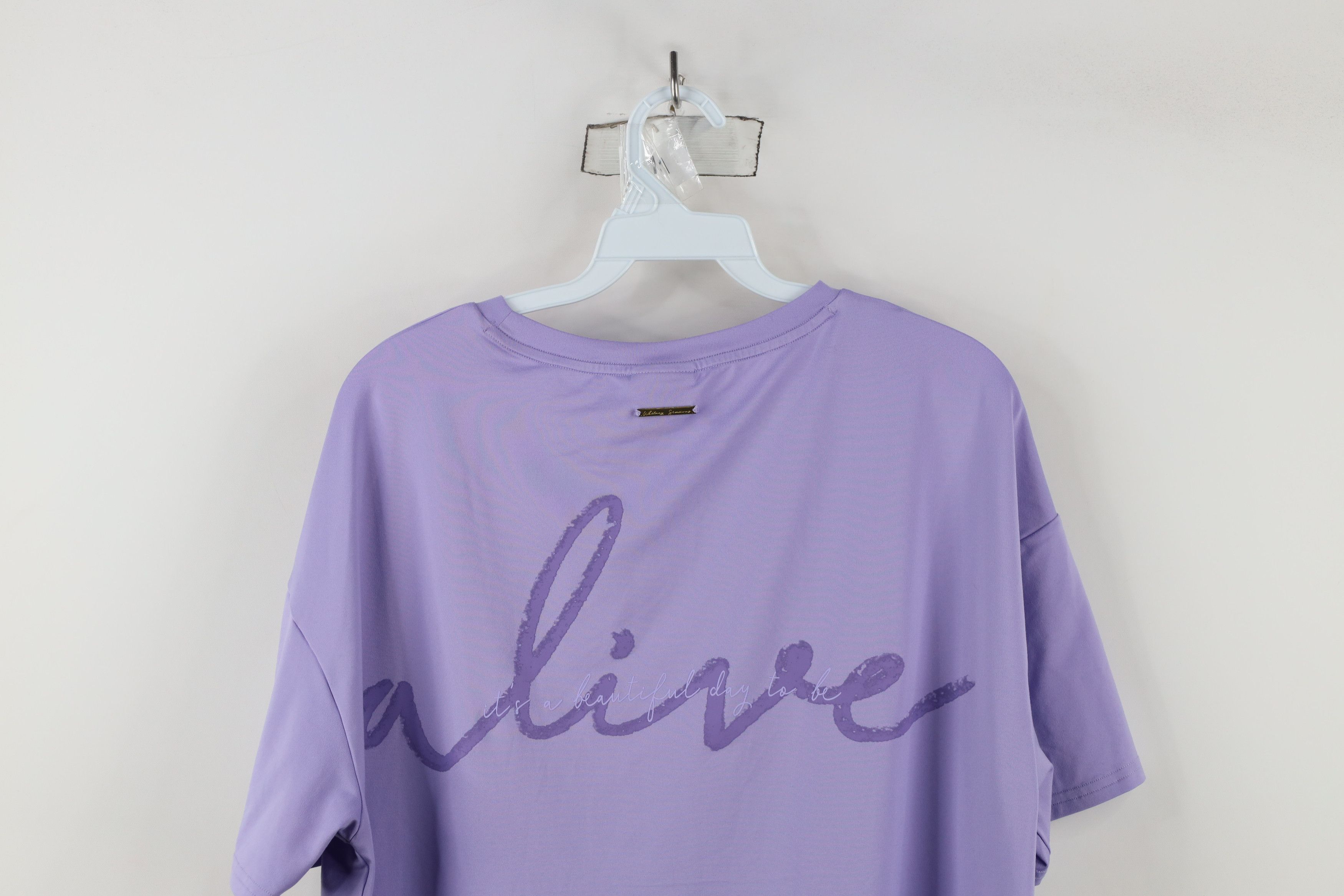 Gymshark × Vintage Gymshark x Whitney Simmons Beautiful Day To Be Alive T-Shirt Size M / US 6-8 / IT 42-44 - 11 Thumbnail