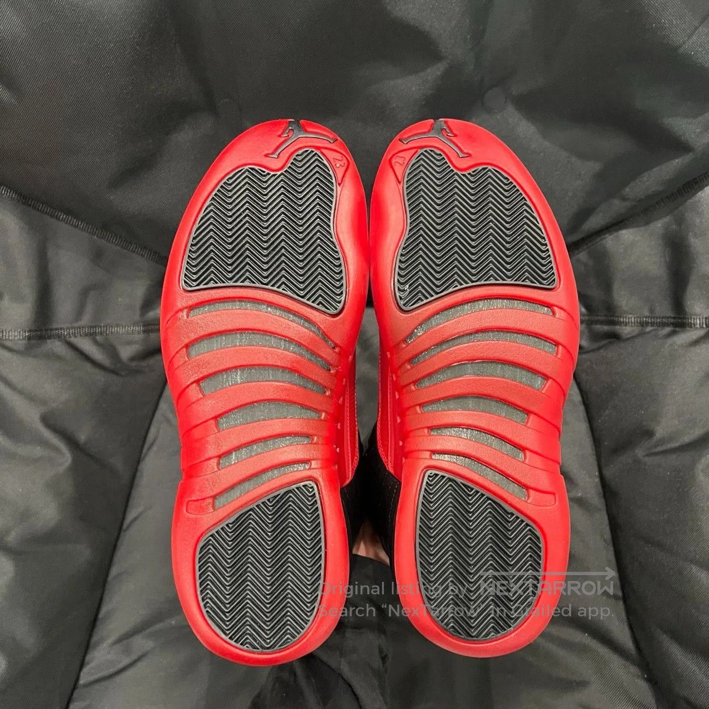 Jordan Brand Jordan AJ12 Black Red. Size US 11 / EU 44 - 6 Thumbnail