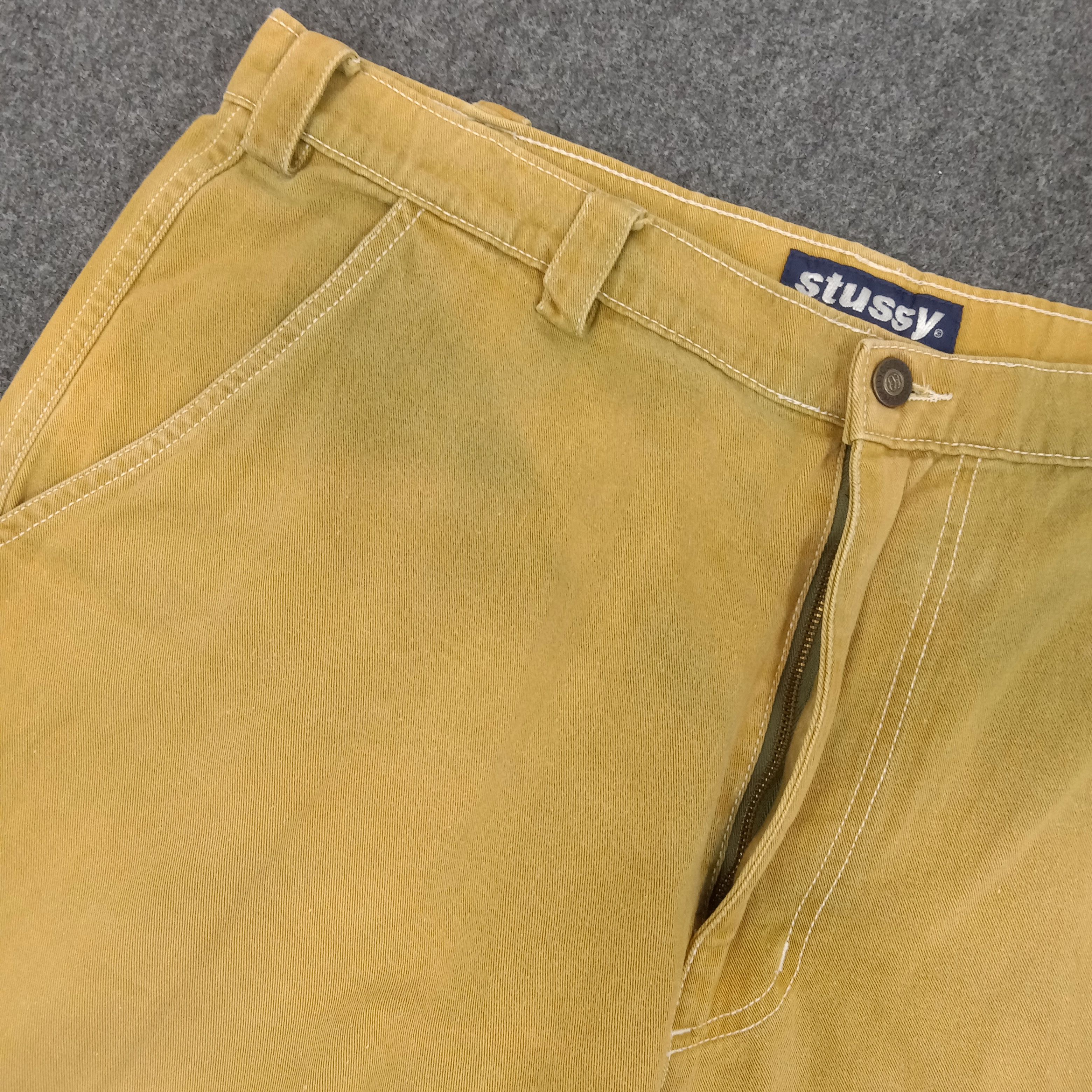 Stussy × Vintage Stussy American Street Style Jorst Short Pants Size US 37 - 4 Thumbnail