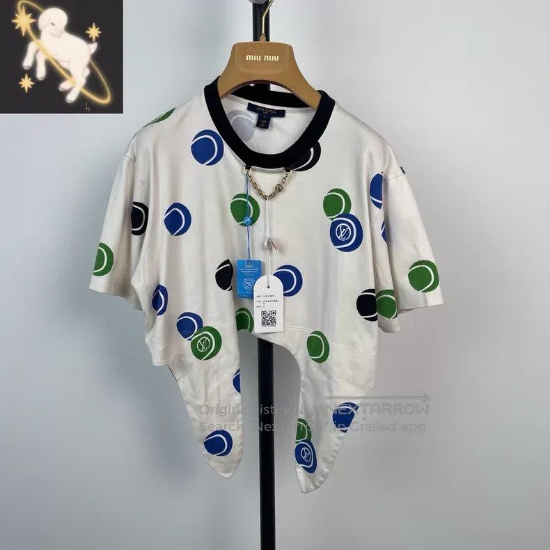 Louis Vuitton Louis Vuitton Tennis series speckled logo chain high waist Size S / US 4 / IT 40 - 1 Thumbnail