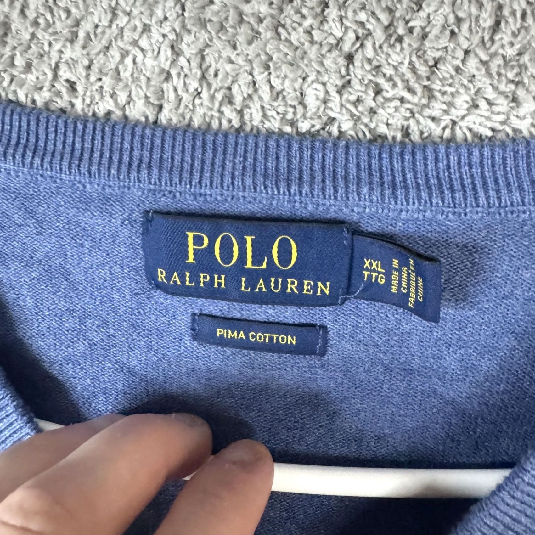 Polo Ralph Lauren VINTAGE? No. Size US XXL / EU 58 / 5 - 7 Thumbnail