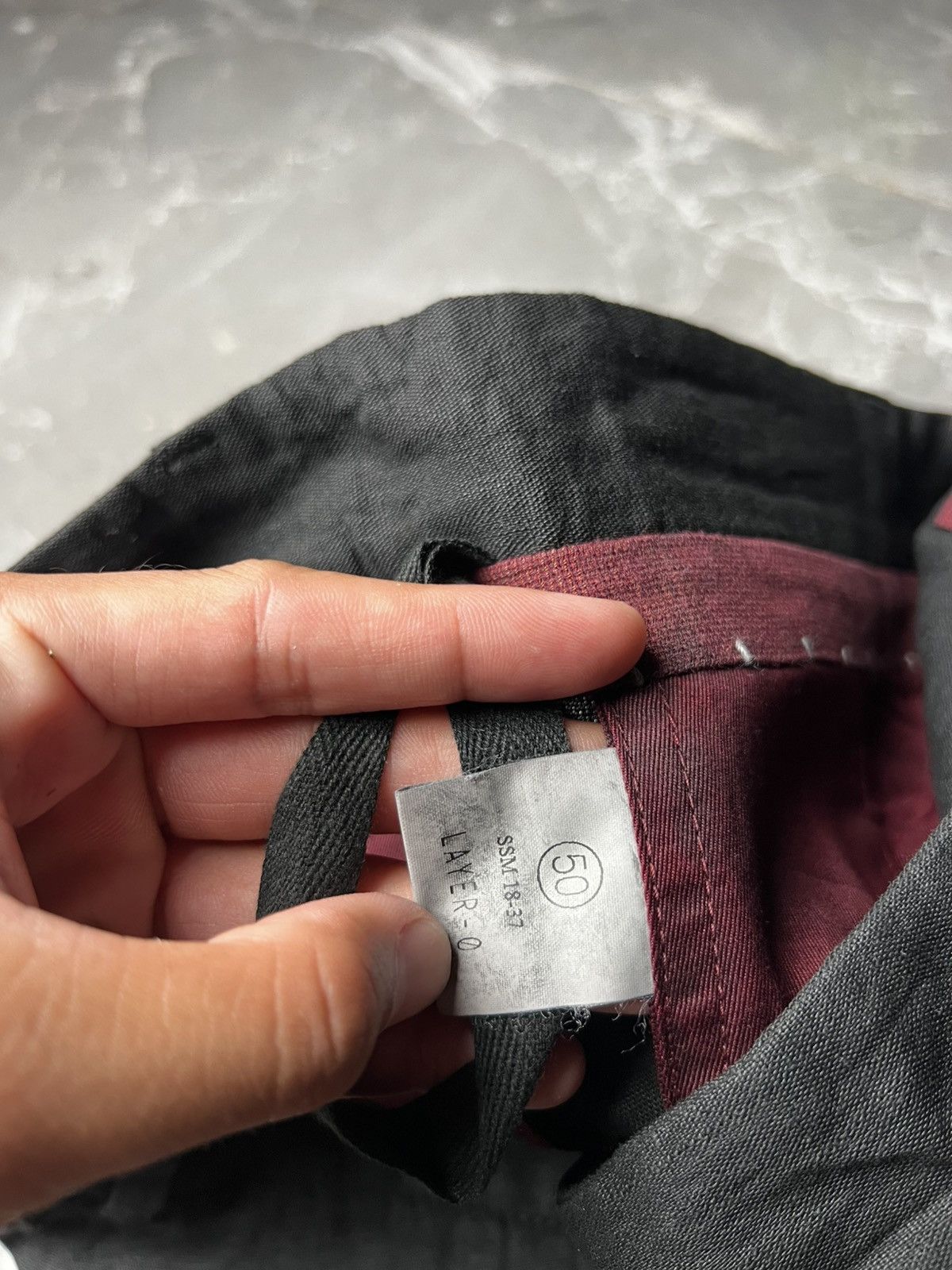 Layer-0 Layer-0 Five Pocket Black Linen Trousers Pants Size US 32 / EU 48 - 6 Thumbnail