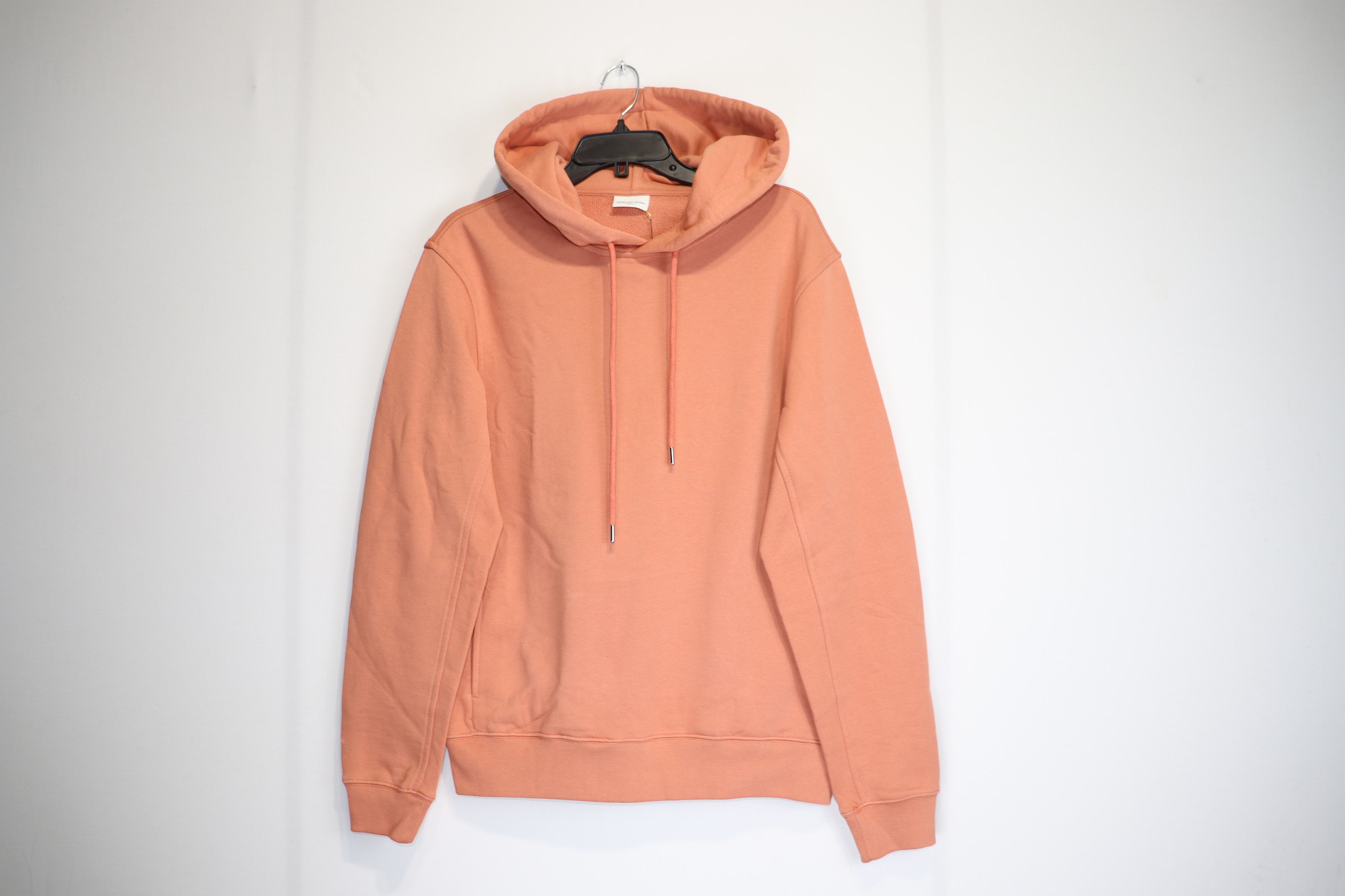 Dries Van Noten o1rshd1 Medium Weight Cotton Terry Hoodie in Salmon Size US M / EU 48-50 / 2 - 1 Thumbnail