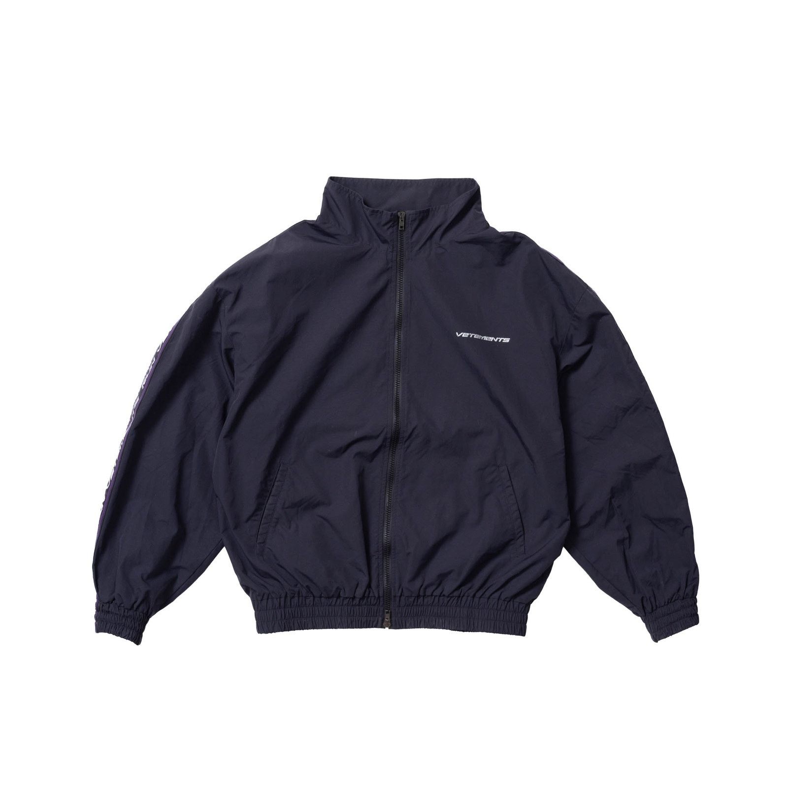 Vetements Vetements SS22 Logo Tape Track Jacket Size US M / EU 48-50 / 2 - 1 Thumbnail