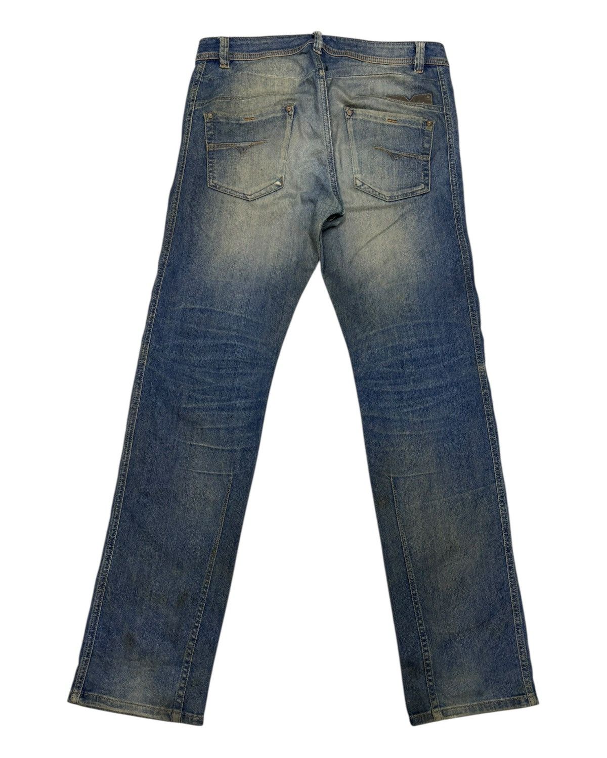 Kapital 🔥DIESEL EARTHY MUD WASH RUSTY DARRON SLIM TAPERED JEANS Size US 34 / EU 50 - 8 Thumbnail