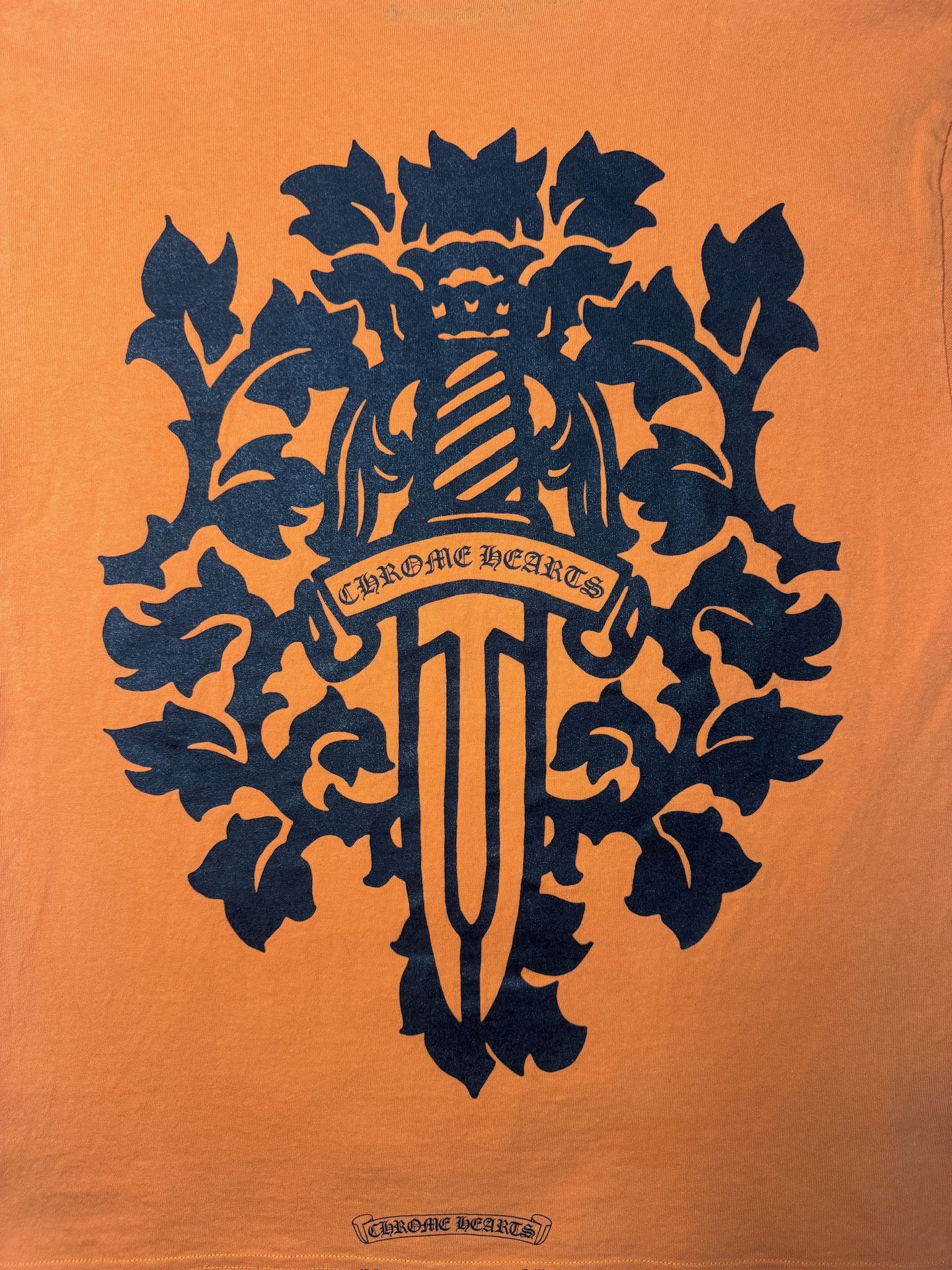 Chrome Hearts Chrome Hearts Orange Vine Dagger T-Shirt Size US M / EU 48-50 / 2 - 6 Thumbnail