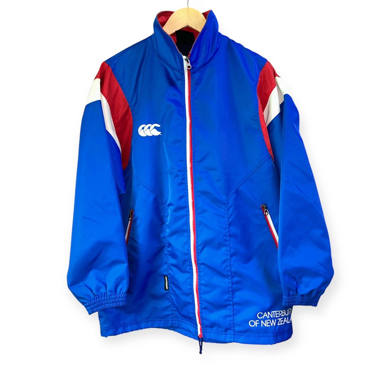 Canterbury of New Zealand Rugby Windbreaker Jacket Size US L / EU 52-54 / 3 - 1 Thumbnail
