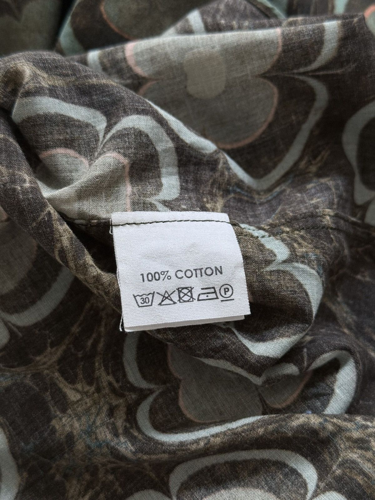 Dries Van Noten Dries Van Noten Floral Print Button Up Shirt Size US M / EU 48-50 / 2 - 13 Thumbnail