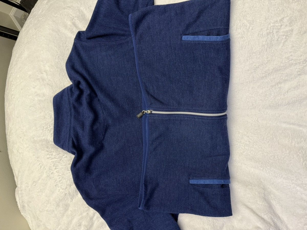 Robert Graham Moser Knit Full Zip Sweater Size US XL / EU 56 / 4 - 9 Thumbnail