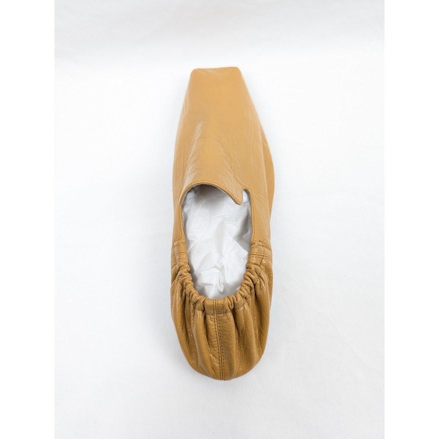 Bottega Veneta o1rshd1 Q:2 / Rubber Sole / Leather Crunch Lux Shoes Sahara Size US 8.5 / EU 41-42 - 15 Thumbnail
