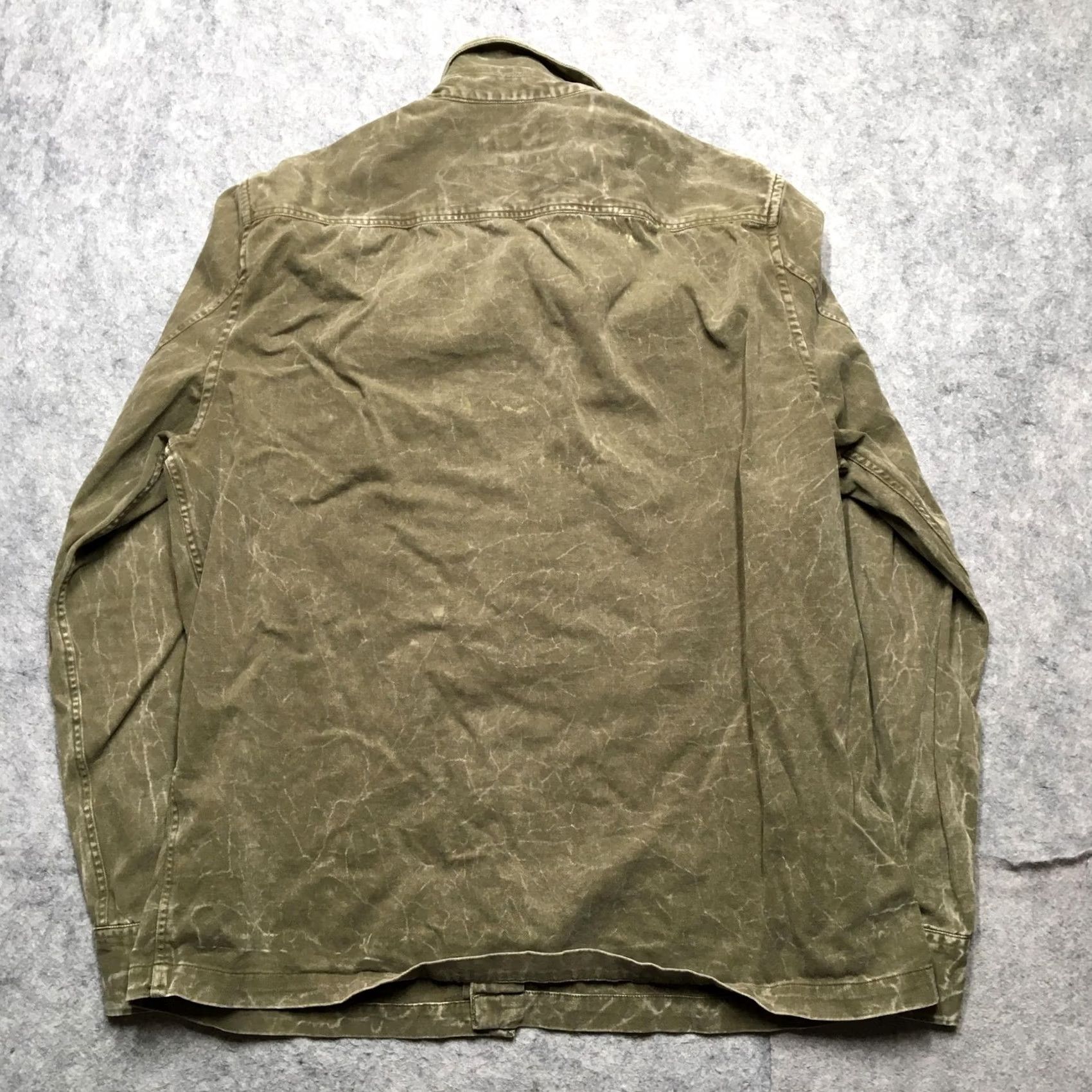 Allsaints AllSaints Telemark LS Shirt Jacket Mens Large Green Cotton Relaxed Fit Workwear Shirt Jacket Mens Large Green Cotton Navy? Size US L / EU 52-54 / 3 - 7 Thumbnail