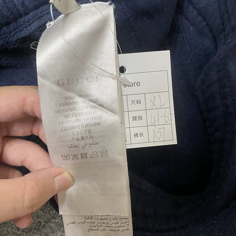 Gucci Gucci Size XL Logo casual pants 2503-Nextarrow Size US 29 - 4 Thumbnail