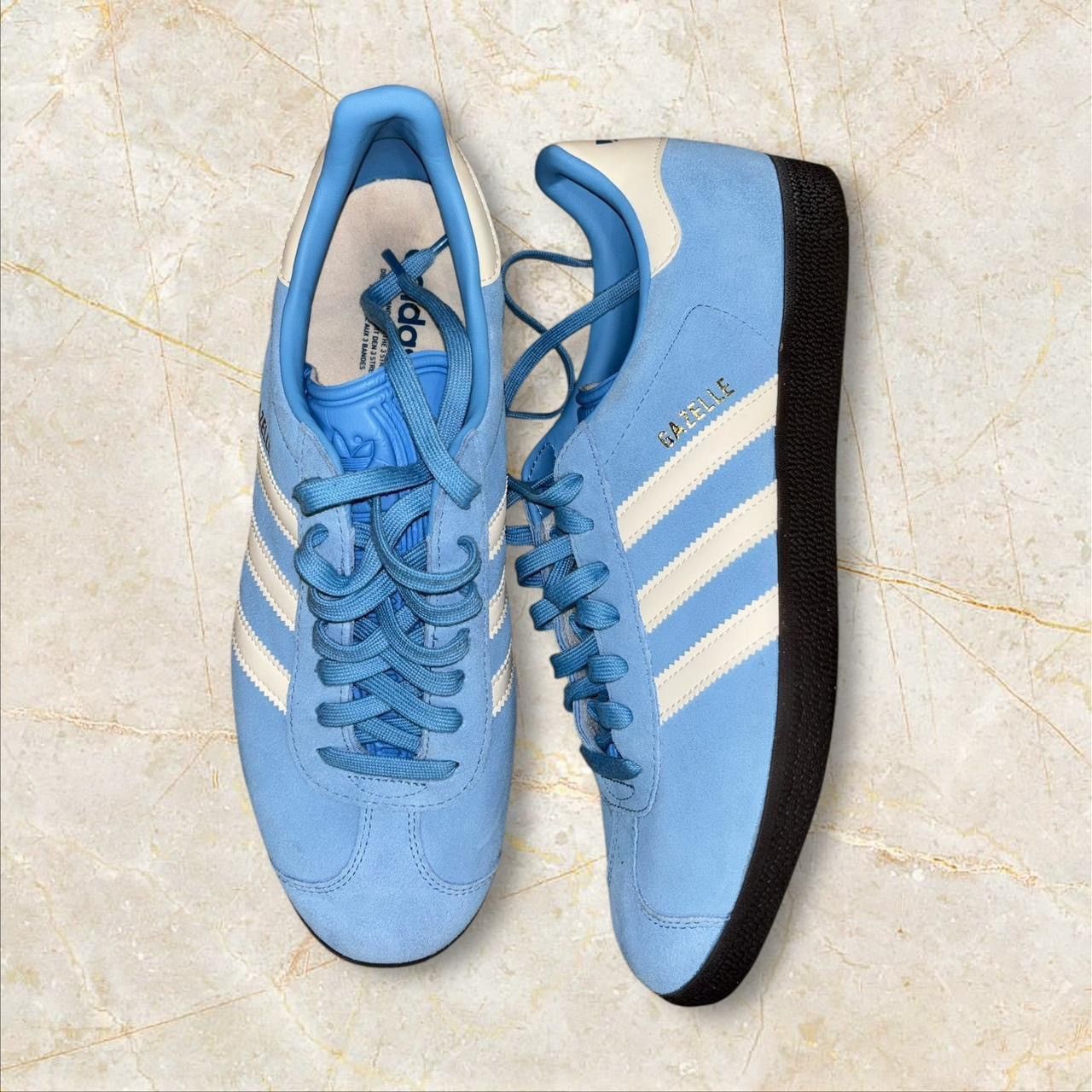 Adidas Light Blue Adidas Gizelle Size US 11 / EU 44 - 1 Thumbnail