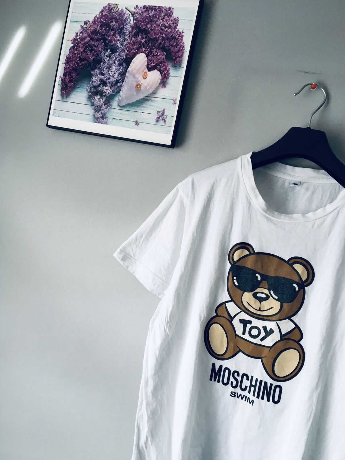 Moschino Moschino swim teddy bear logo tee tshirt y2k drip old money Size US M / EU 48-50 / 2 - 4 Thumbnail
