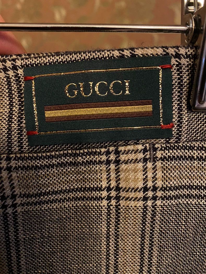 Gucci Gucci 1921 Series Green Label Western Trousers Casual Trous Size US 34 / EU 50 - 5 Thumbnail