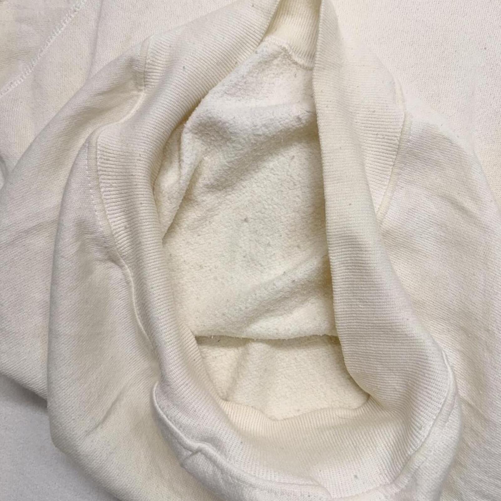 Other Thrashed 80s vintage Hanes cream blank crewneck sweatshirt Size US S / EU 44-46 / 1 - 5 Thumbnail
