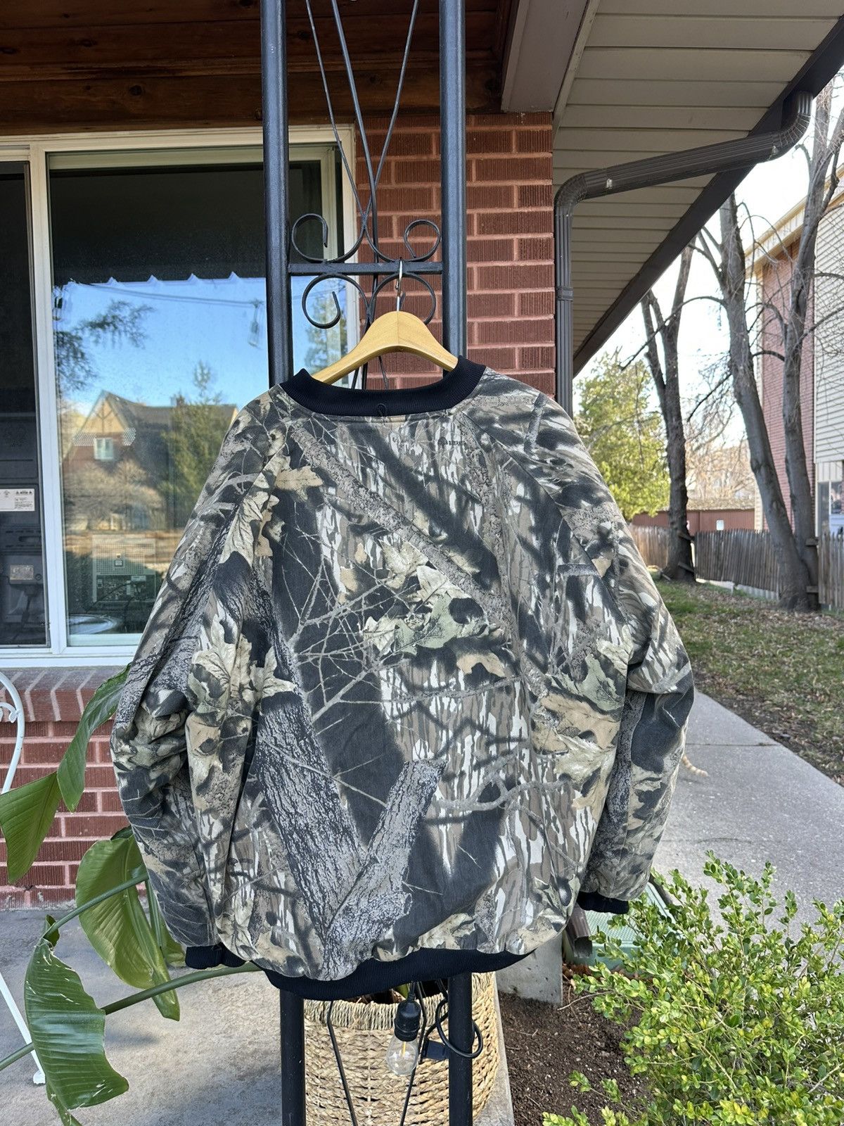Field & Stream Vintage Field & Stream Mossy Oak Breakup Camo Bomber Jacket Size US XXL / EU 58 / 5 - 2 Thumbnail