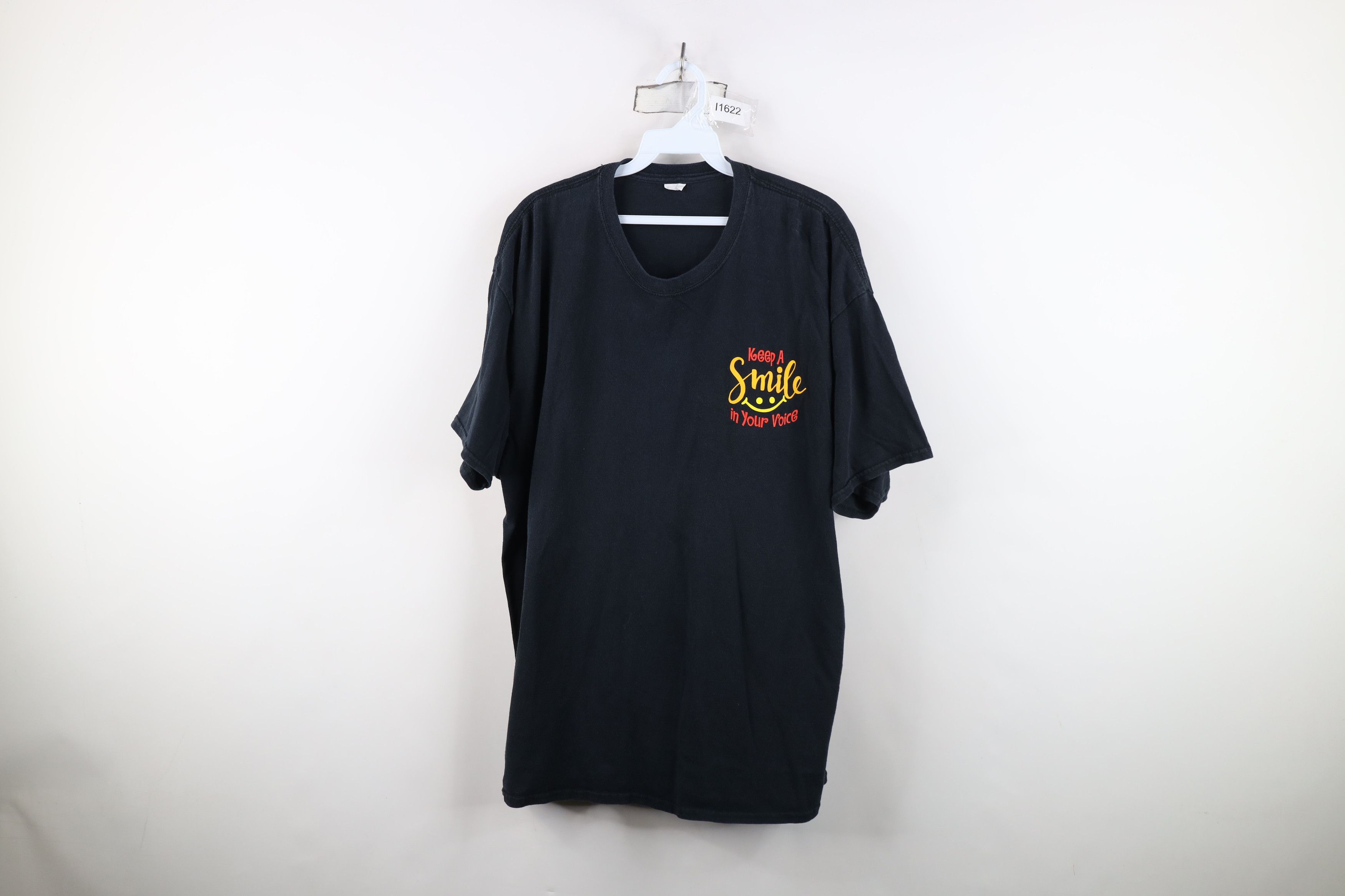Vintage Vintage Y2K Streetwear Angelou A Smile In Your Voice T-Shirt Size US XXL / EU 58 / 5 - 1 Thumbnail