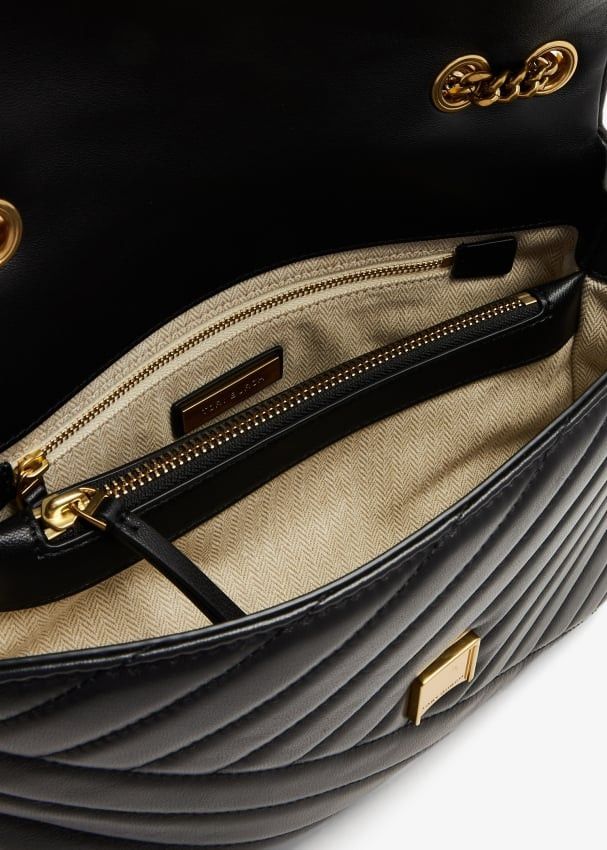 Tory Burch o1s22i1n1024 Size: OS / Large Kira Shoulder Bag in Black Size ONE SIZE - 5 Thumbnail