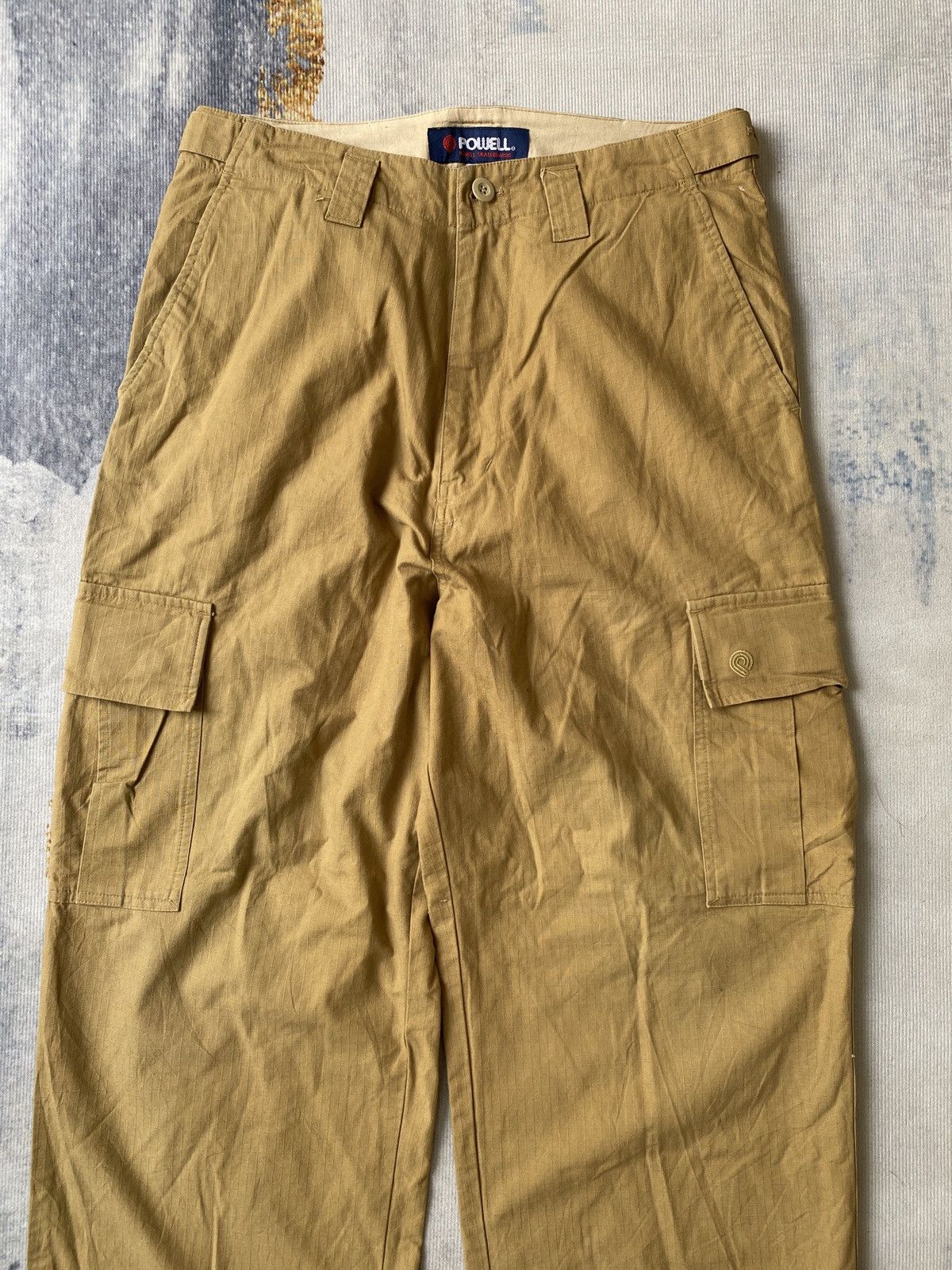 Powell Peralta × Santa Cruz Skateboards 2000s - Powell Peralta Parachute Baggy Cargo Pant Size US 32 / EU 48 - 6 Thumbnail