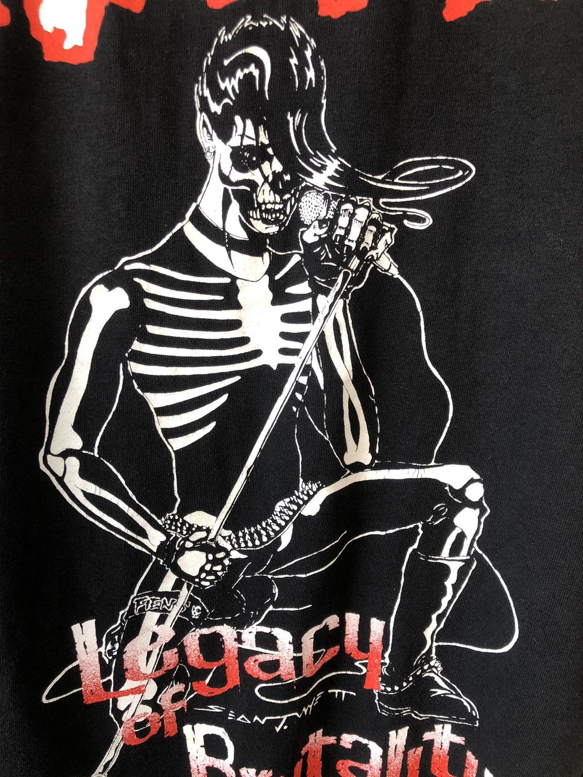 Band Tees × Misfits × Vintage Vintage MISFITS Punk Rock Band Tee Size US L / EU 52-54 / 3 - 8 Thumbnail