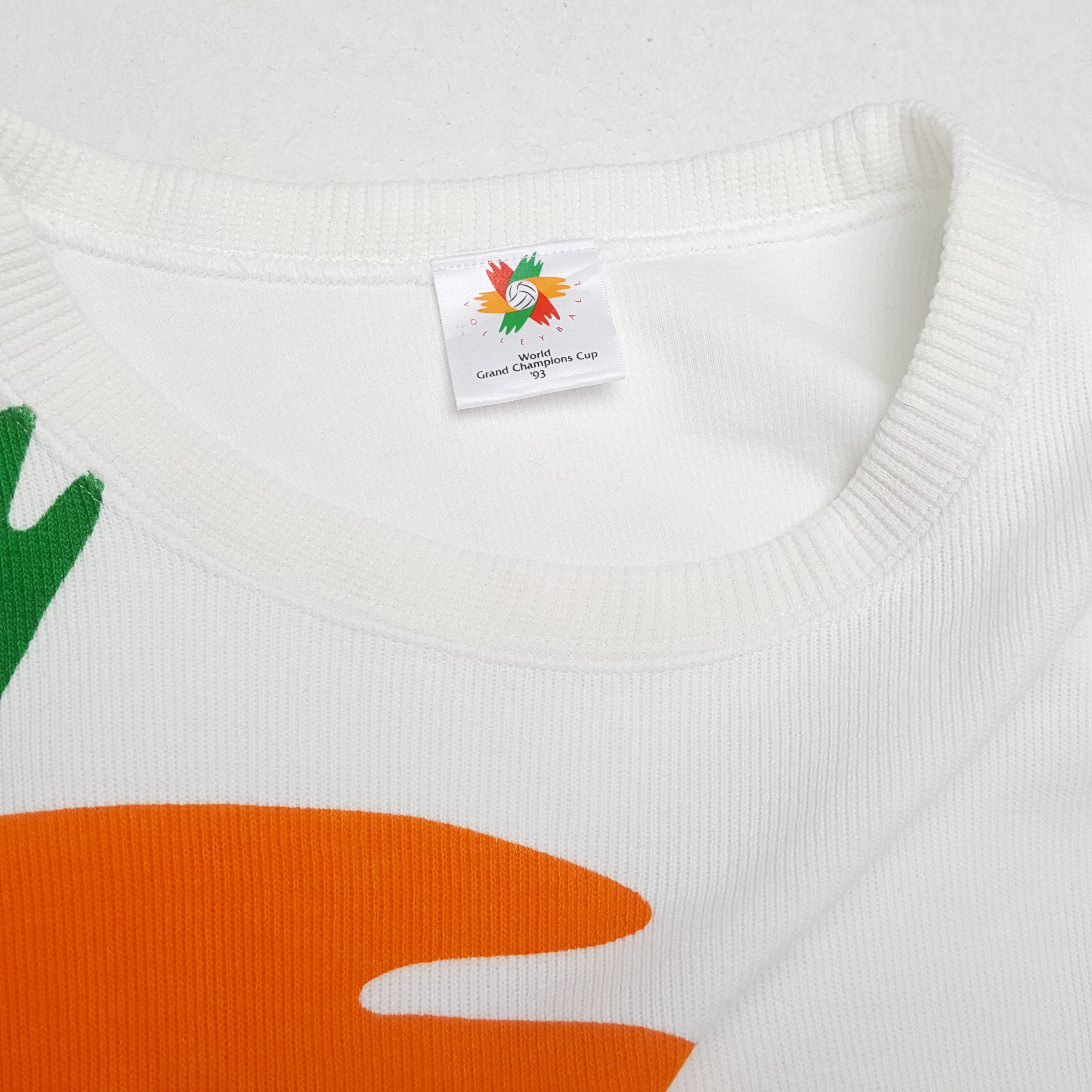 Japanese Brand × Vintage Vintage WORLD GRAND CHAMPION CUP 1993 Promo Swatshirts Size US L / EU 52-54 / 3 - 10 Thumbnail