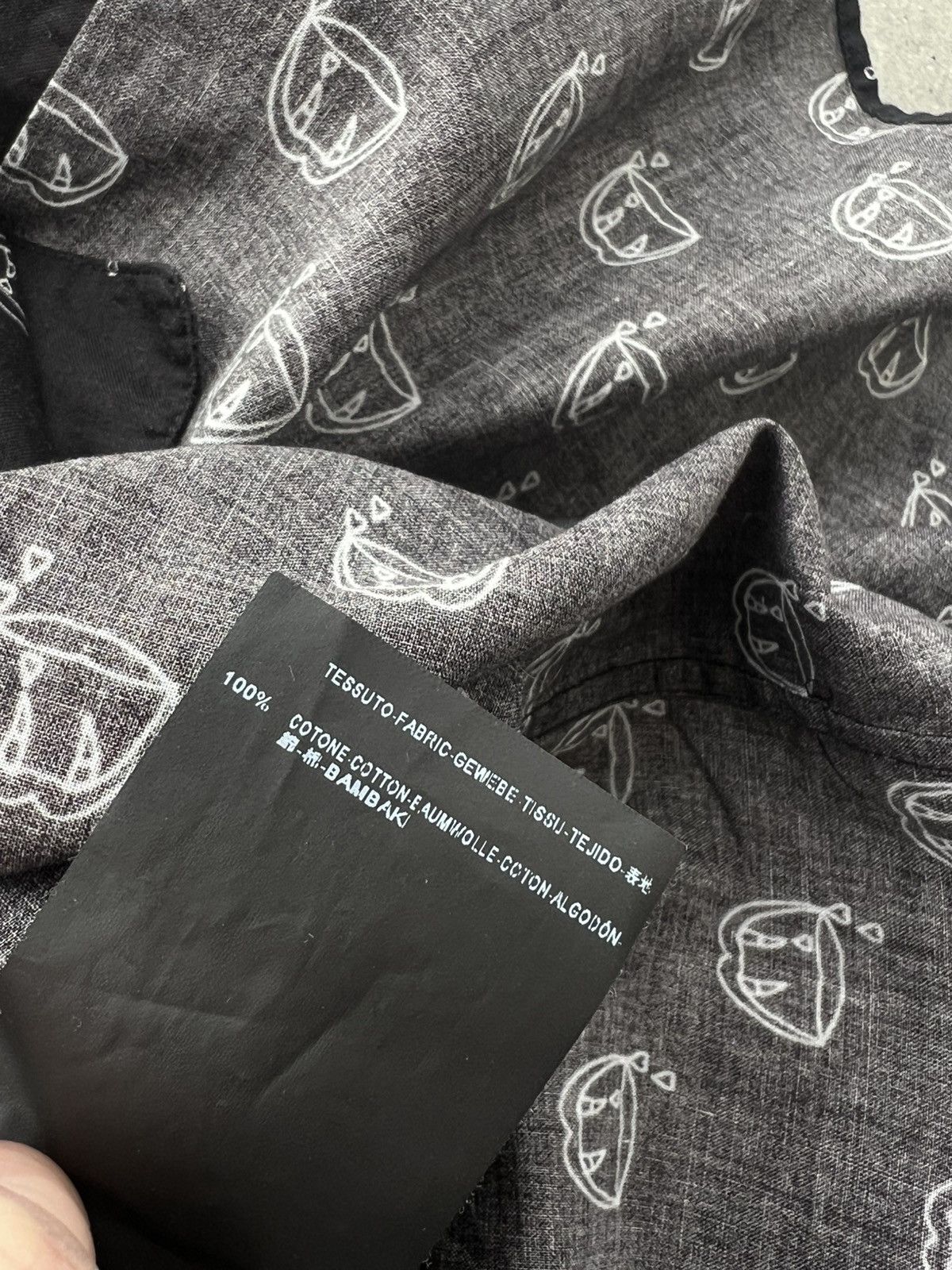 Hedi Slimane × Saint Laurent Paris × Yves Saint Laurent *RARE* Hedi Slimane YSL SLP Saint Laurent Paris Vampir shirt Size US L / EU 52-54 / 3 - 9 Thumbnail