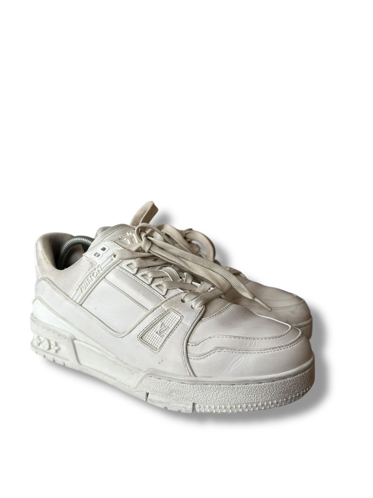Louis Vuitton Louis Vuitton Trainers white sneakers Size US 8 / IT 38 - 1 Thumbnail
