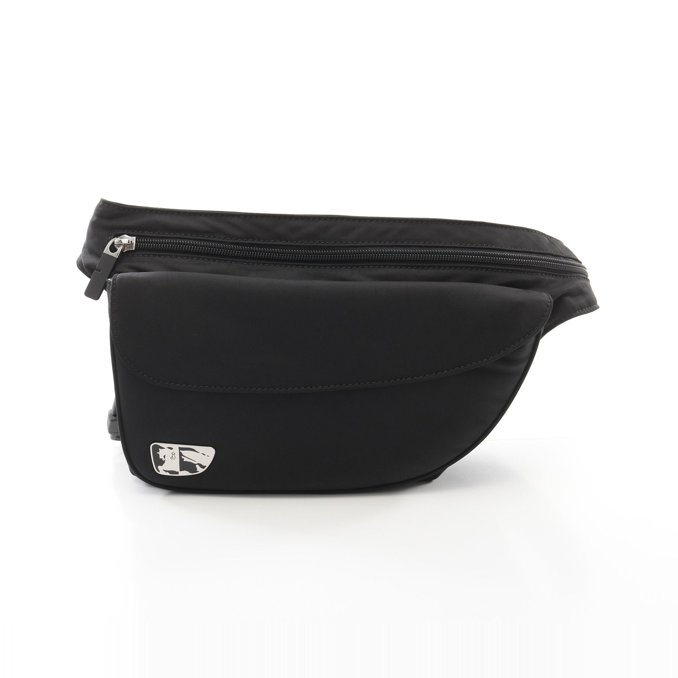 Burberry Burberry Ml Shield Belt Bag Body Nylon Black Size ONE SIZE - 1 Thumbnail