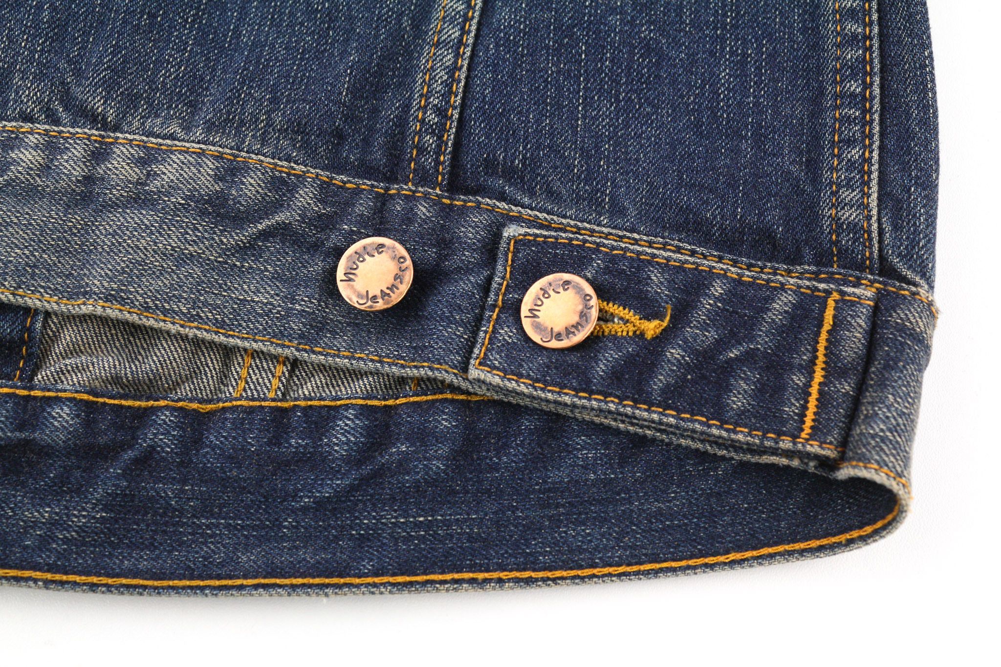 Nudie Jeans BILLY DARK AUTHENTIC DENIM S Blue Denim Jacket 80392 Size US S / EU 44-46 / 1 - 6 Thumbnail