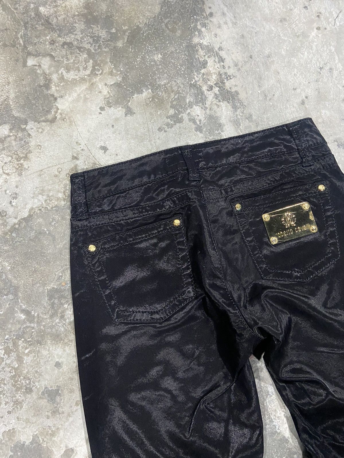 Other Roberto Cavali Stylish Black Pants Size 29" - 13 Thumbnail
