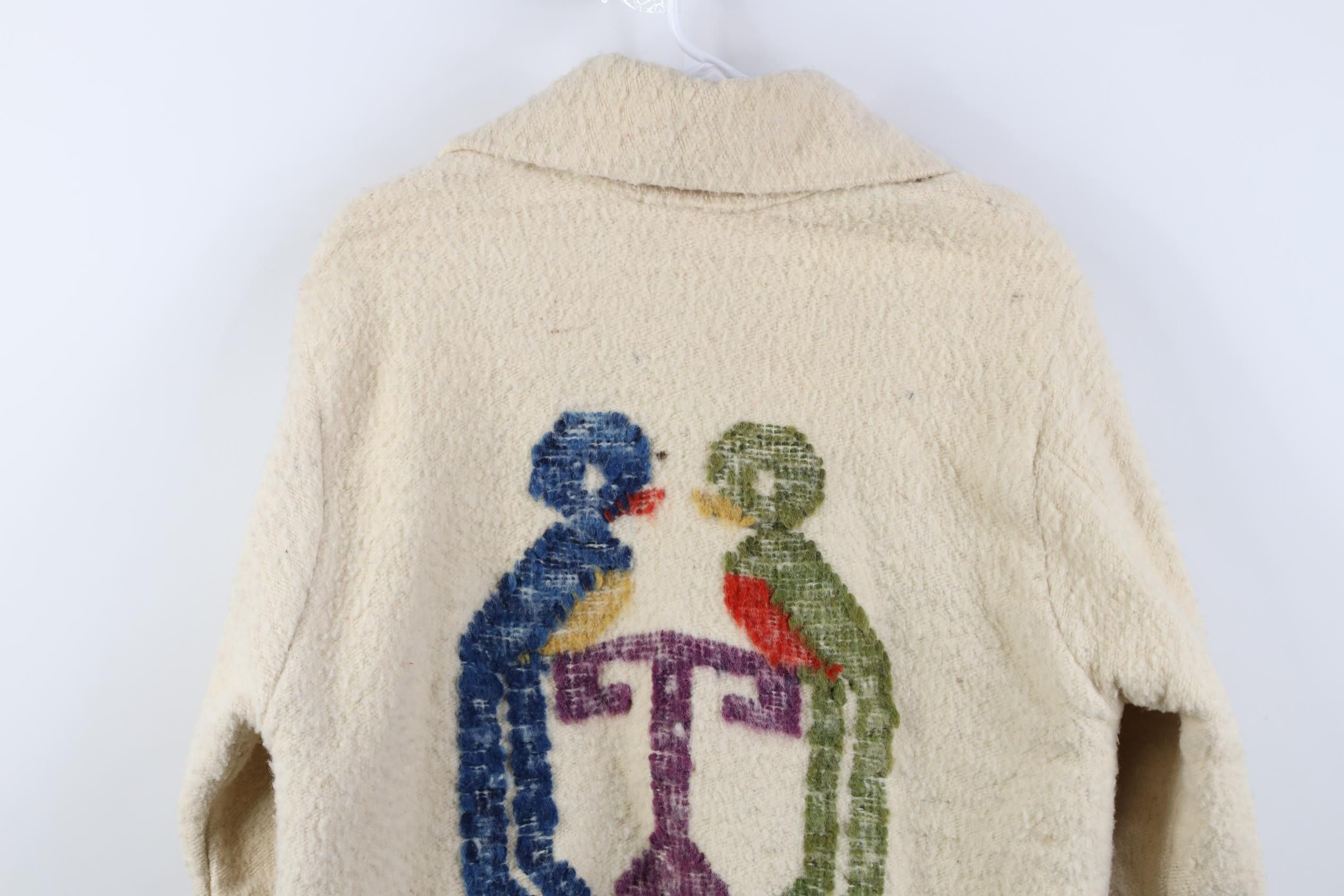 Vintage Vintage 50s Fringed Southwestern Birds Full Zip Jacket USA Size US M / EU 48-50 / 2 - 20 Thumbnail