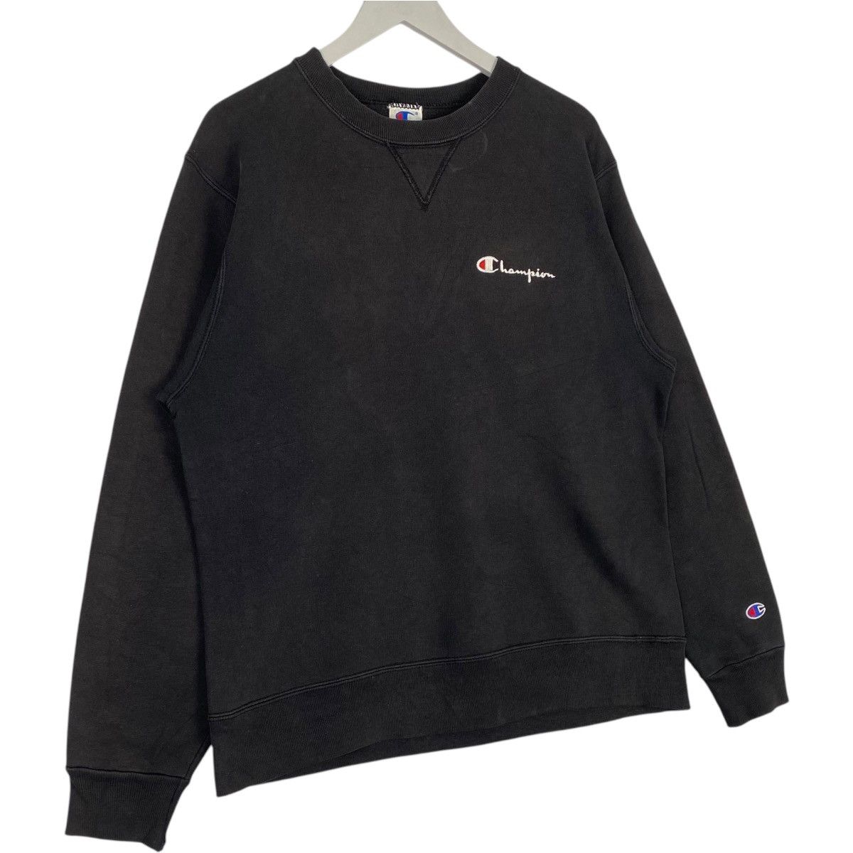 Champion × Vintage Vintage Champion Small Logo Embroidered Sweatshirt Gray Size US M / EU 48-50 / 2 - 3 Thumbnail