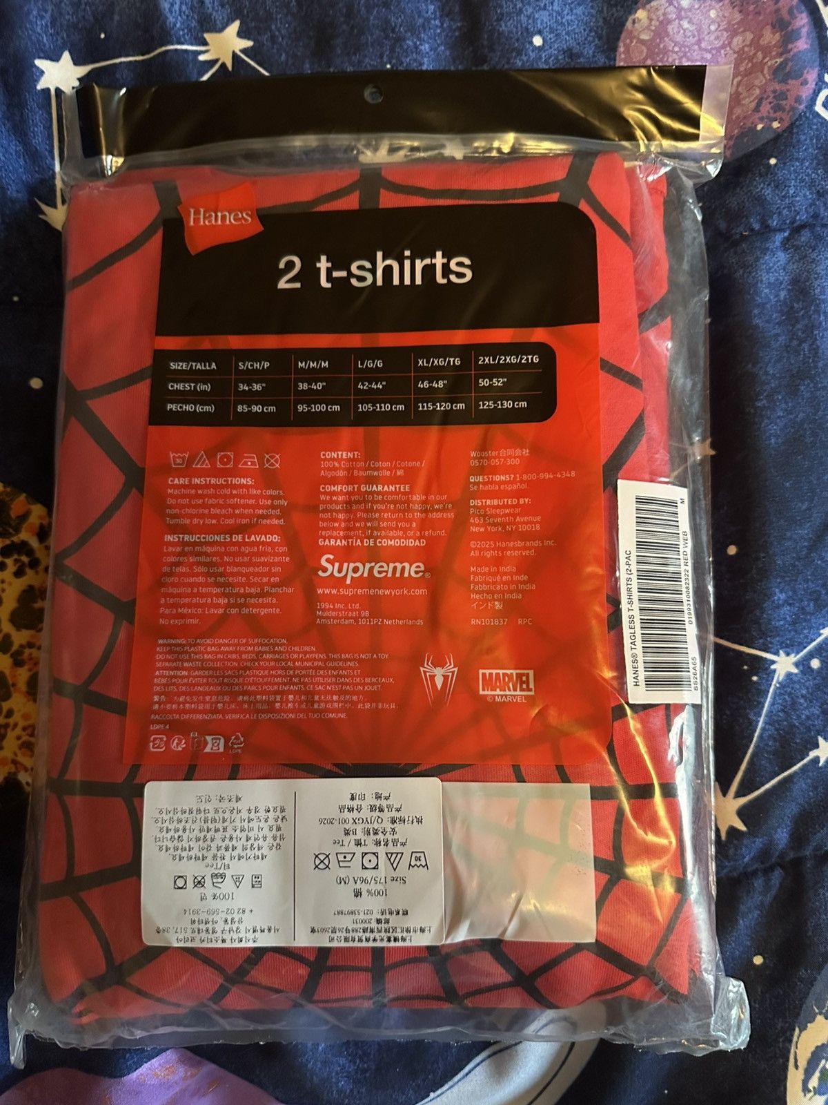 Supreme SPIDER-MAN TEES M Size US M / EU 48-50 / 2 - 2 Thumbnail