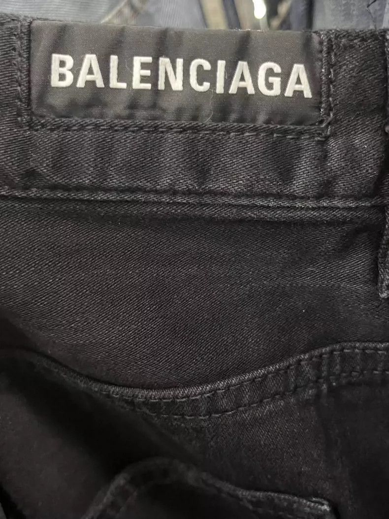 Balenciaga Balenciaga size M Paneled button side pocket jeans Size US 27 - 3 Thumbnail