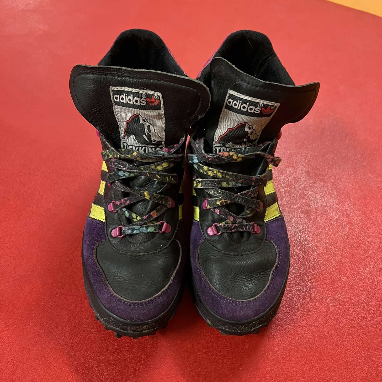 Adidas 90s Very Rare ADIDAS Vintage Tracking Boots Sz 39 Size US 6 / EU 39 - 3 Thumbnail