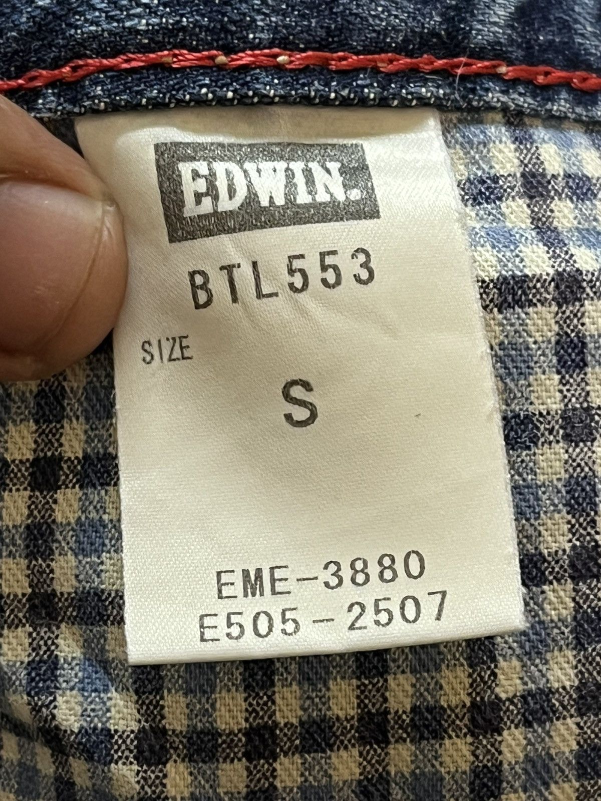Edwin Vintage Edwim Blue Trip Faded Blinker Denim Size US 30 / EU 46 - 11 Thumbnail