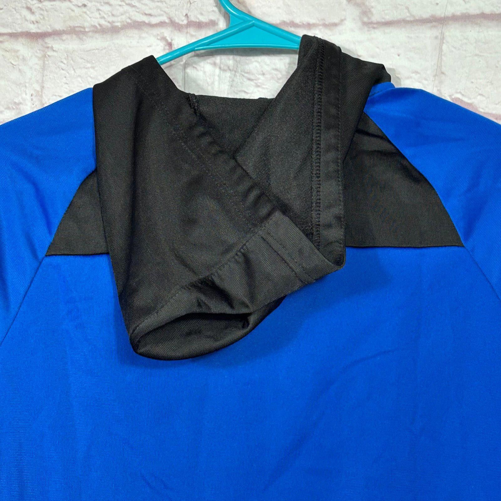 Athletic Works Athletic Works Blue and Black Hooded Jacket Boys Large Size US L / EU 52-54 / 3 - 8 Thumbnail