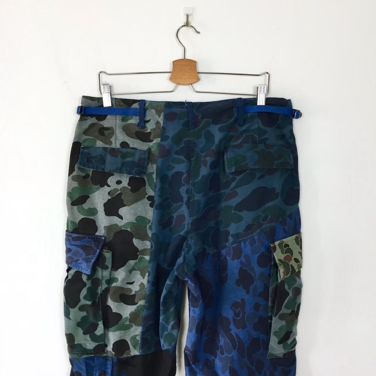Needles REBUILD BY NEEDLES FW16 PATCHWORK CAMO PANTS Size US 34 / EU 50 - 8 Thumbnail