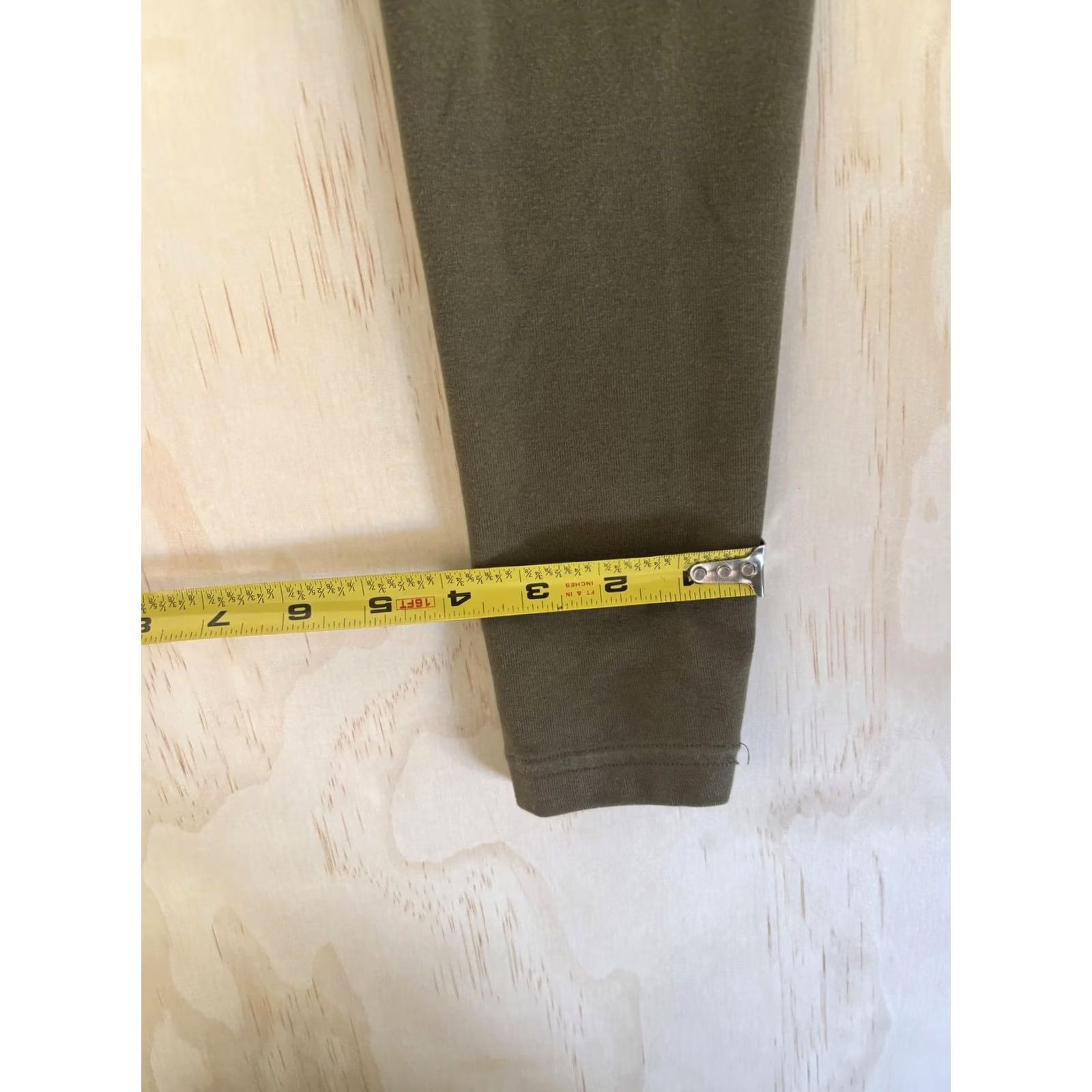 Nike Nike Pants Mens XS Green Compression Leggings Elastic Waist Swoosh Gym Athletic Size US 27 - 6 Thumbnail