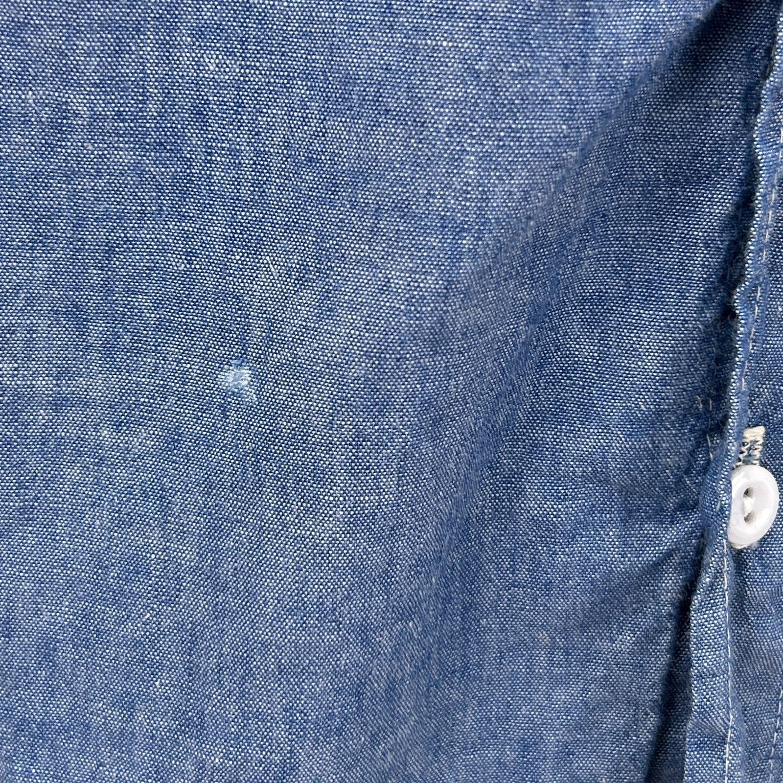 JCPenney Vintage 70s Orangutan Button Front Shirt Denim XL X-Large Size US XL / EU 56 / 4 - 6 Thumbnail