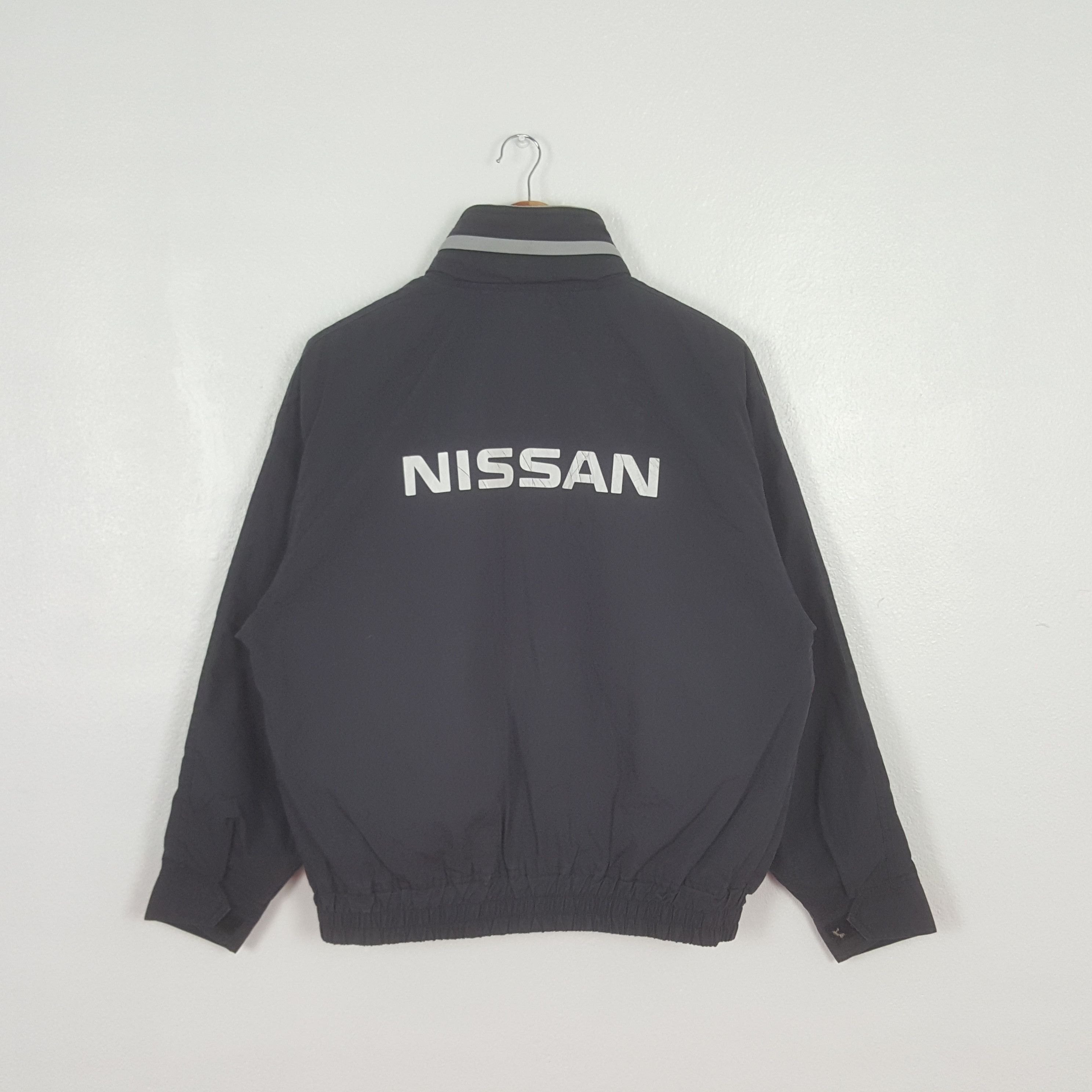 Nissan Vintage Nissan Japanese Racing Windbreaker Jacket C308N12 Size US L / EU 52-54 / 3 - 1 Thumbnail