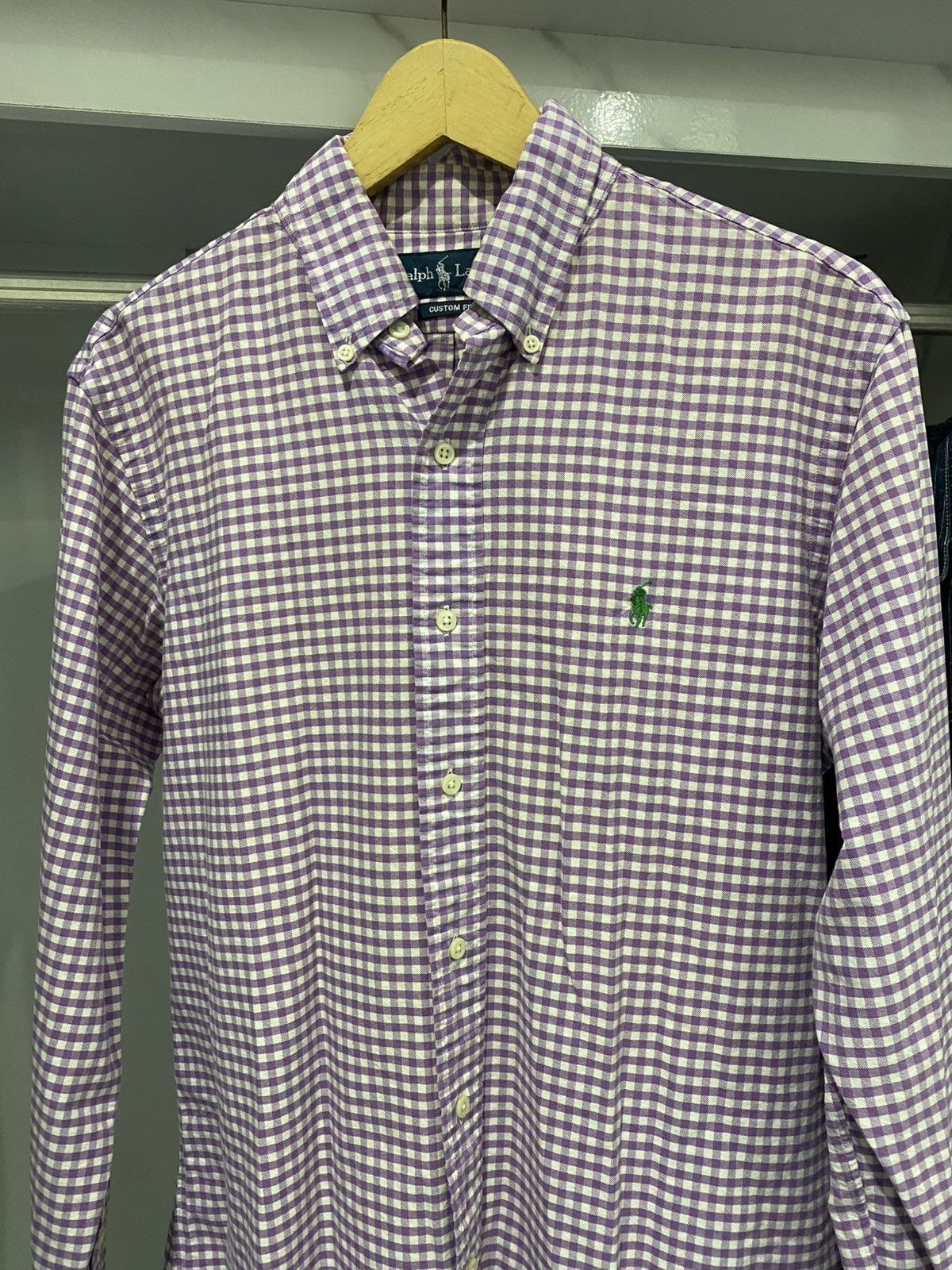 Polo Ralph Lauren Polo Ralph Lauren Button Shirt Plaid Vintage Size US M / EU 48-50 / 2 - 2 Thumbnail