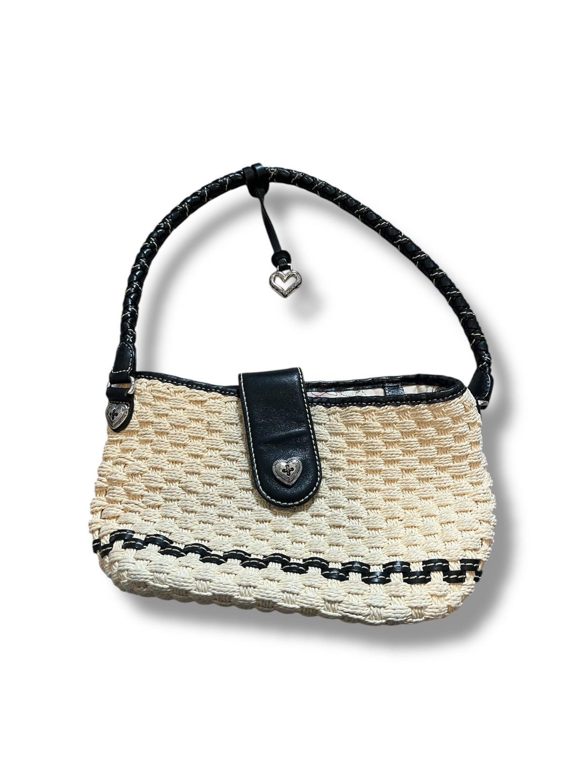 Brighton Cute Wicker Shoulder Bag Size ONE SIZE - 1 Thumbnail