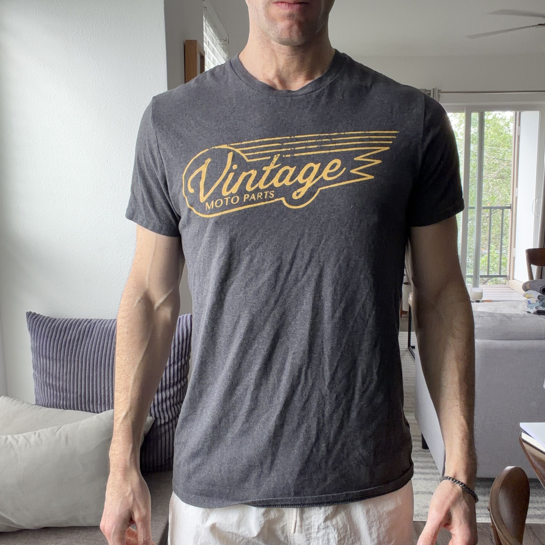 Other Men's Vintage Gray Tee Size US M / EU 48-50 / 2 - 2 Thumbnail