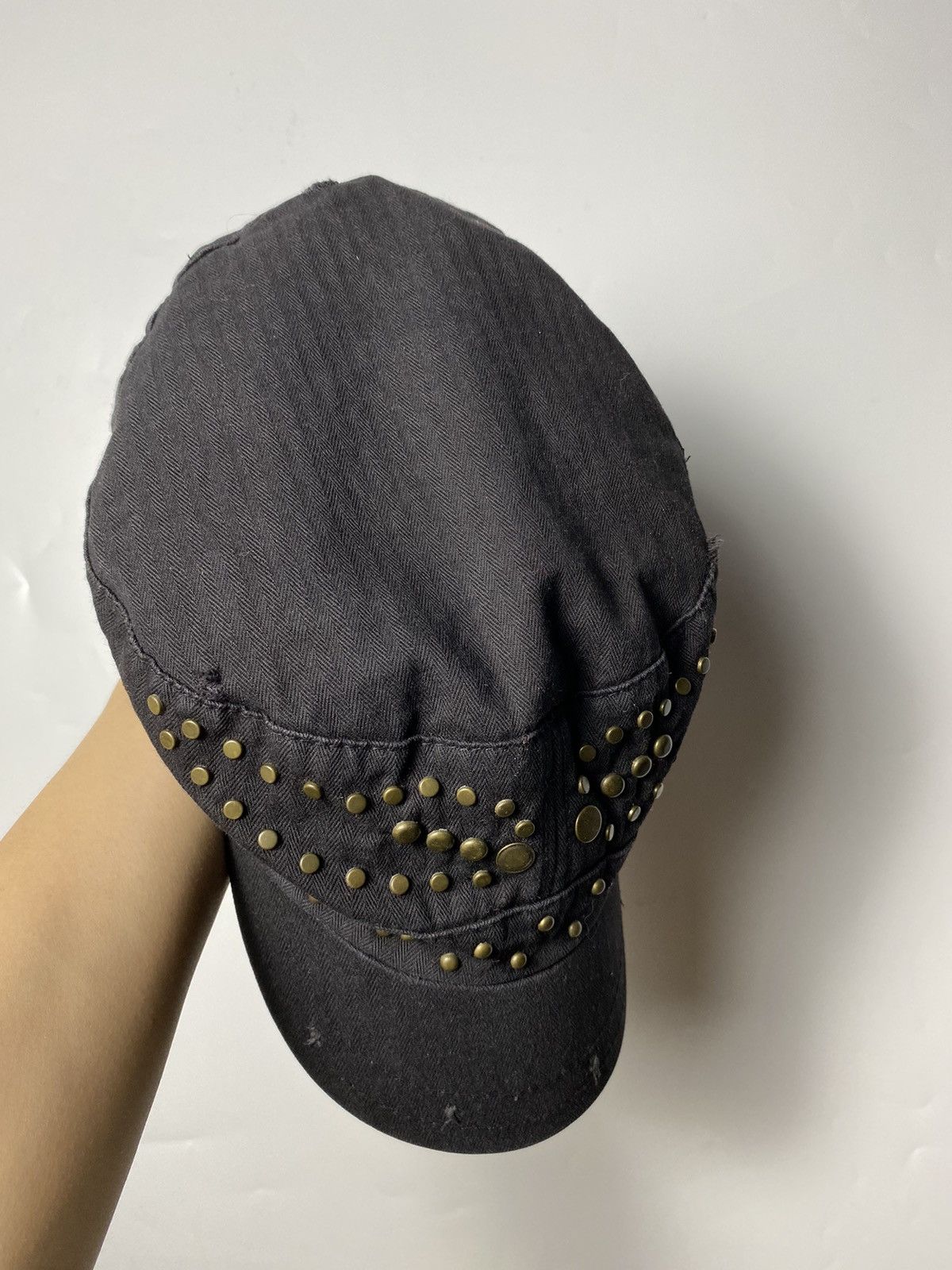 If Six Was Nine × Japanese Brand × KMRii studded cadet hat commando Size 30 - 4 Thumbnail
