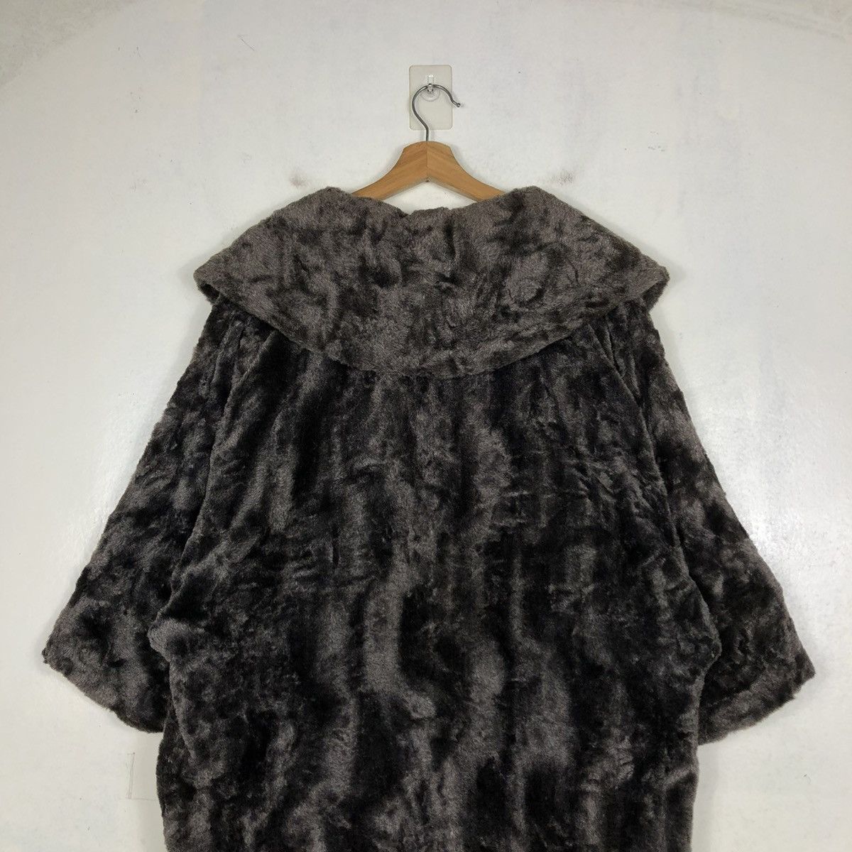 Japanese Brand 📌VINTAGE MOHAIR WOOL CASHMERE JACKET CRANE DOUBLE COLLAR Size US L / EU 52-54 / 3 - 12 Thumbnail