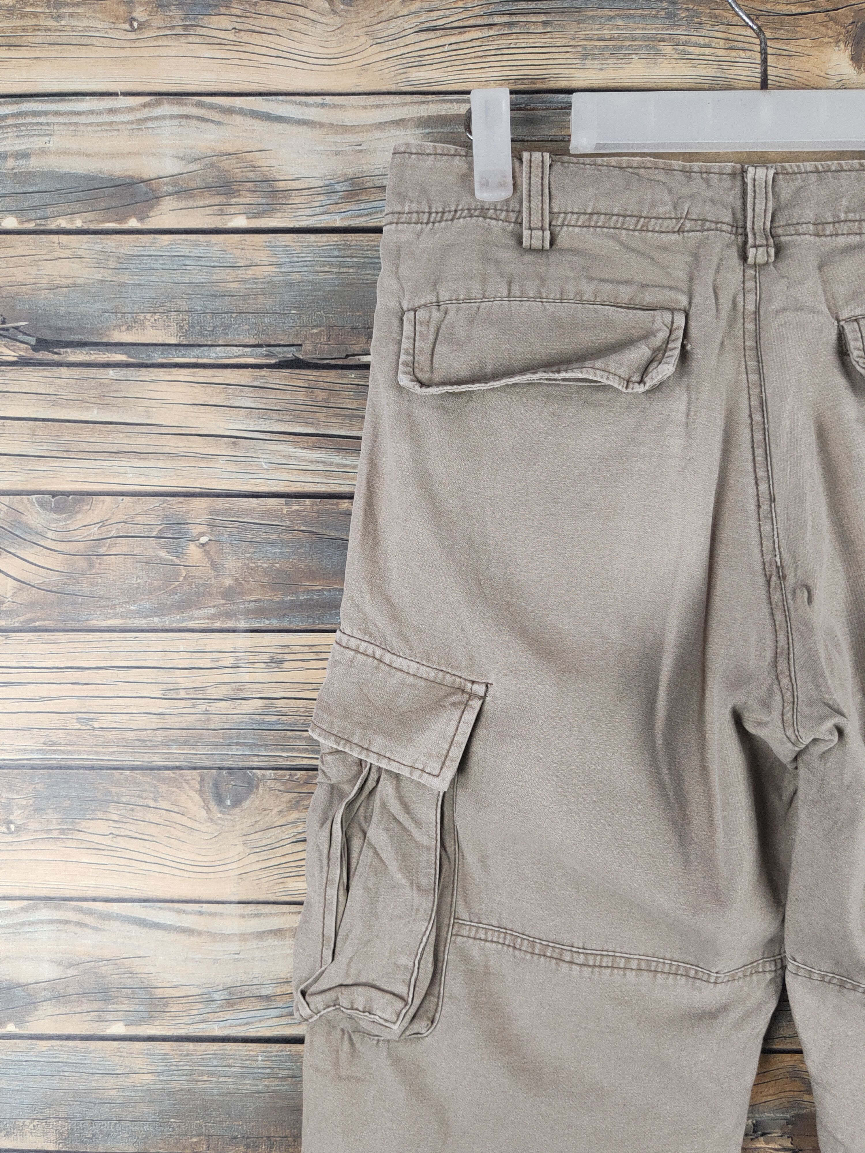 Japanese Brand Japanese Brand Beige Multipocket Cargo Pants #46-282T Size US 30 / EU 46 - 9 Thumbnail